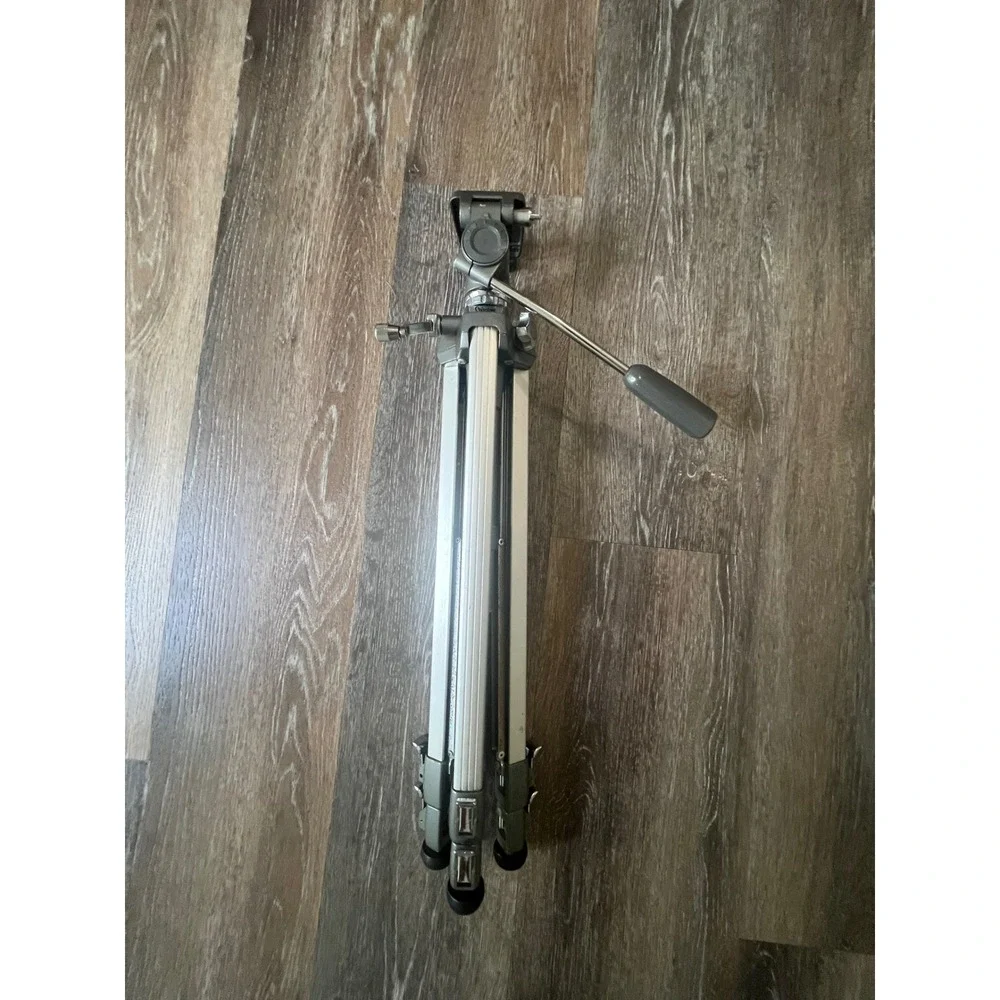 Spiratone Tripod Unisex OS Silver Vintage Aluminum Pan Tilt Head Japan